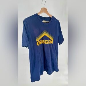Oregon Graphic Navy Blue T-Shirt